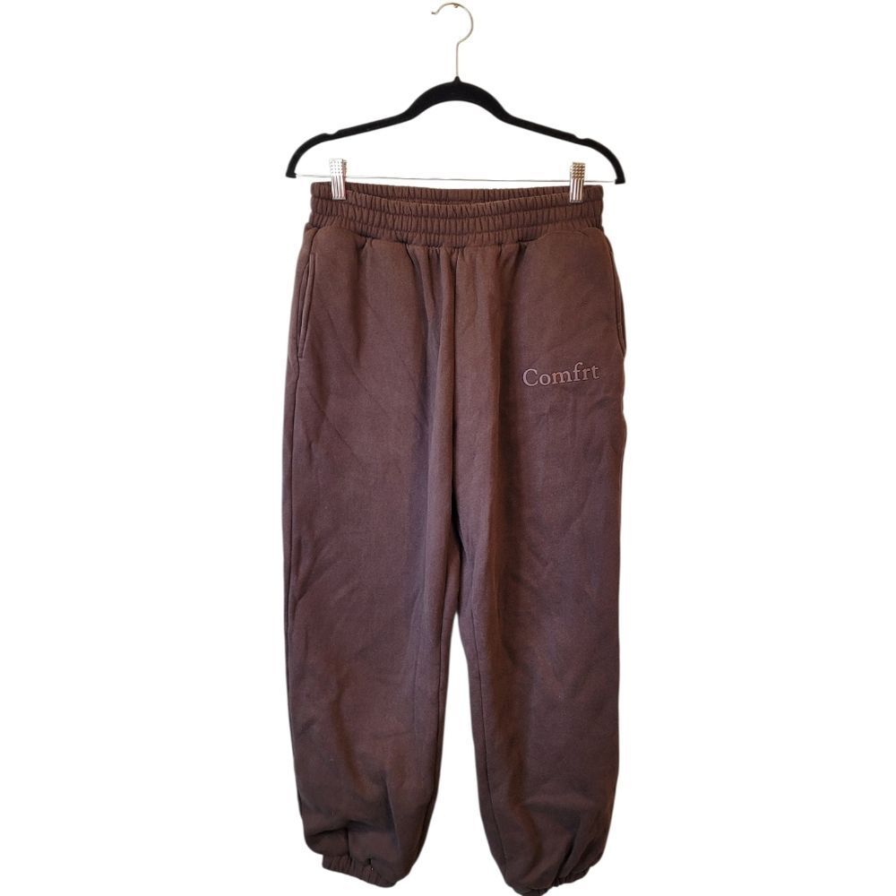 Comfrt Women's Brown Track Joggers